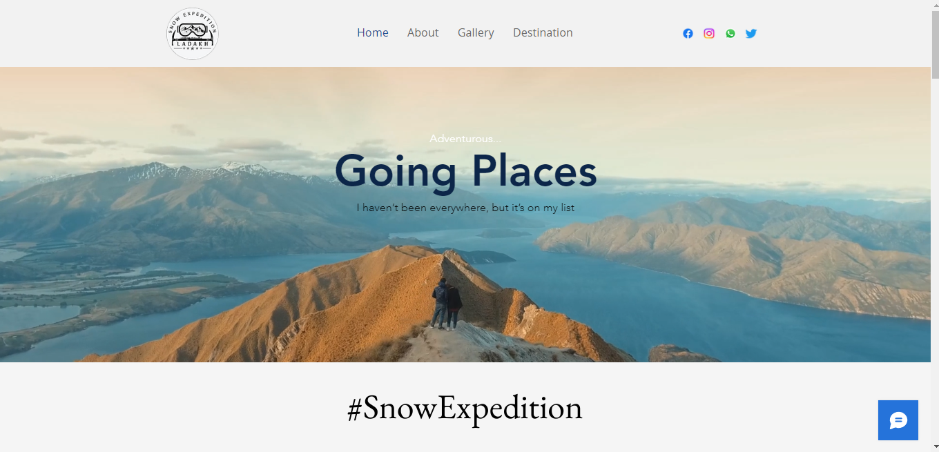 Snow-expedition